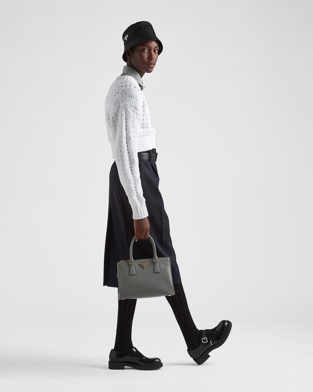 Medium Prada Galleria Saffiano Leather Bag - Image 6